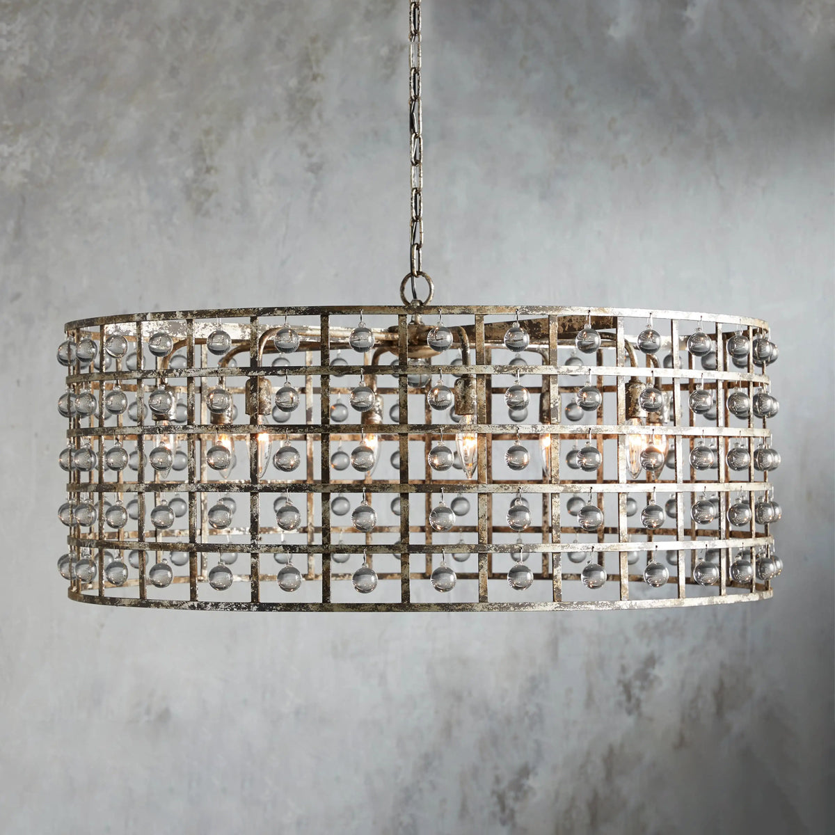 Mia La Cage Round Chandelier