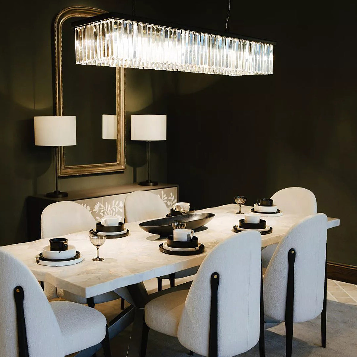 Verity Rectangular Chandelier