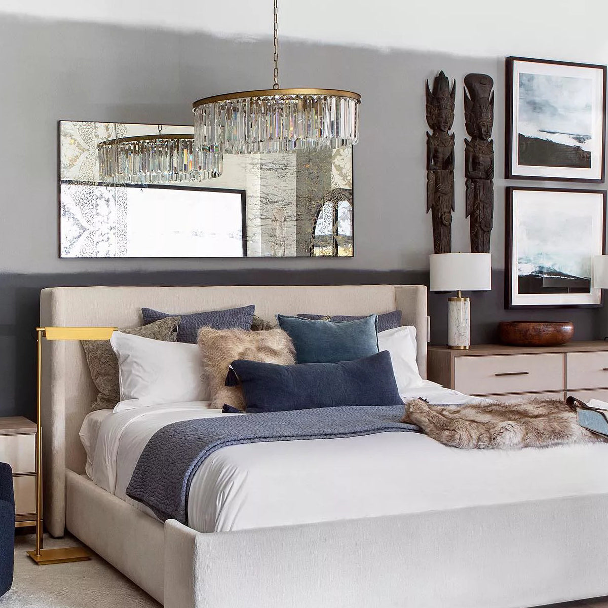 Pearl Round Chandelier
