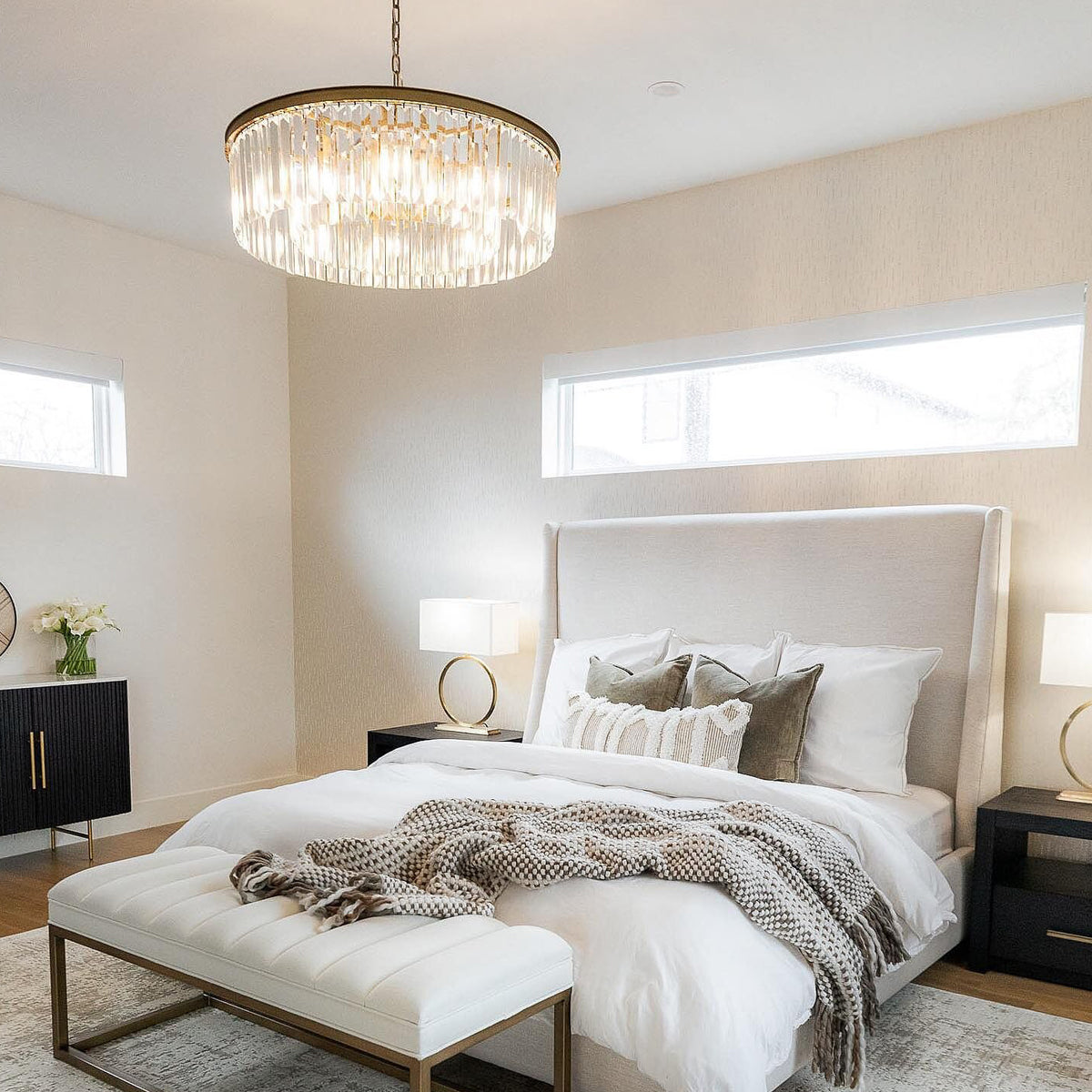 Pearl Round Chandelier