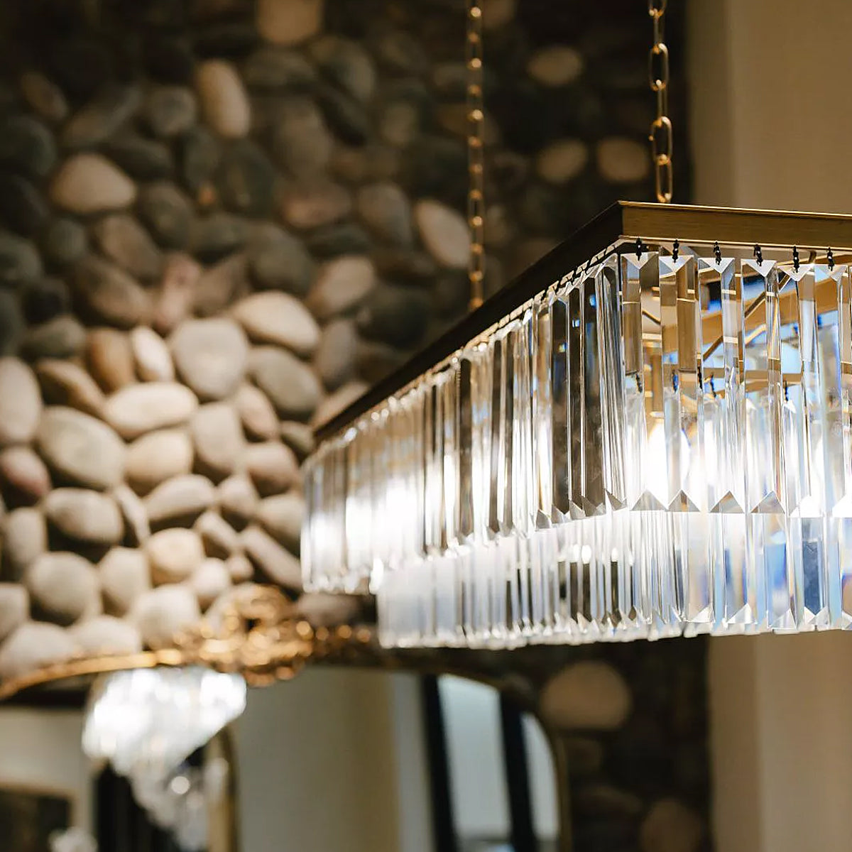 Tatiana Tiered Rectangular Chandelier