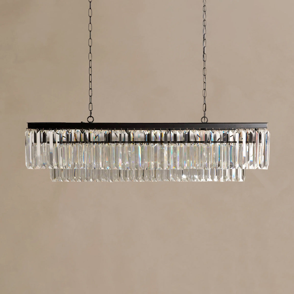 Tatiana Tiered Rectangular Chandelier