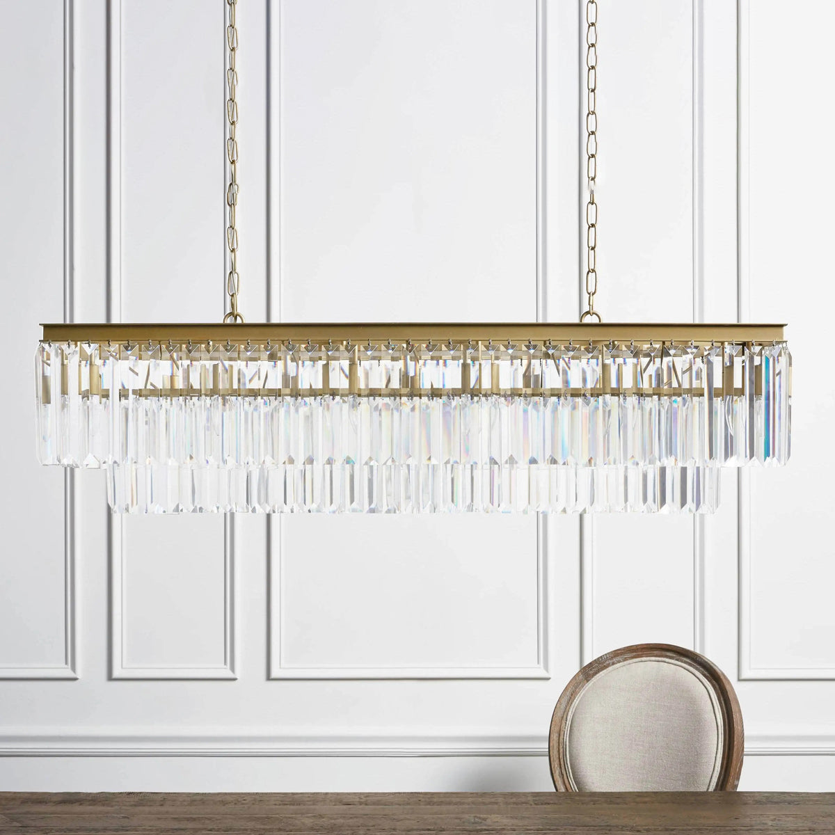 Tatiana Tiered Rectangular Chandelier