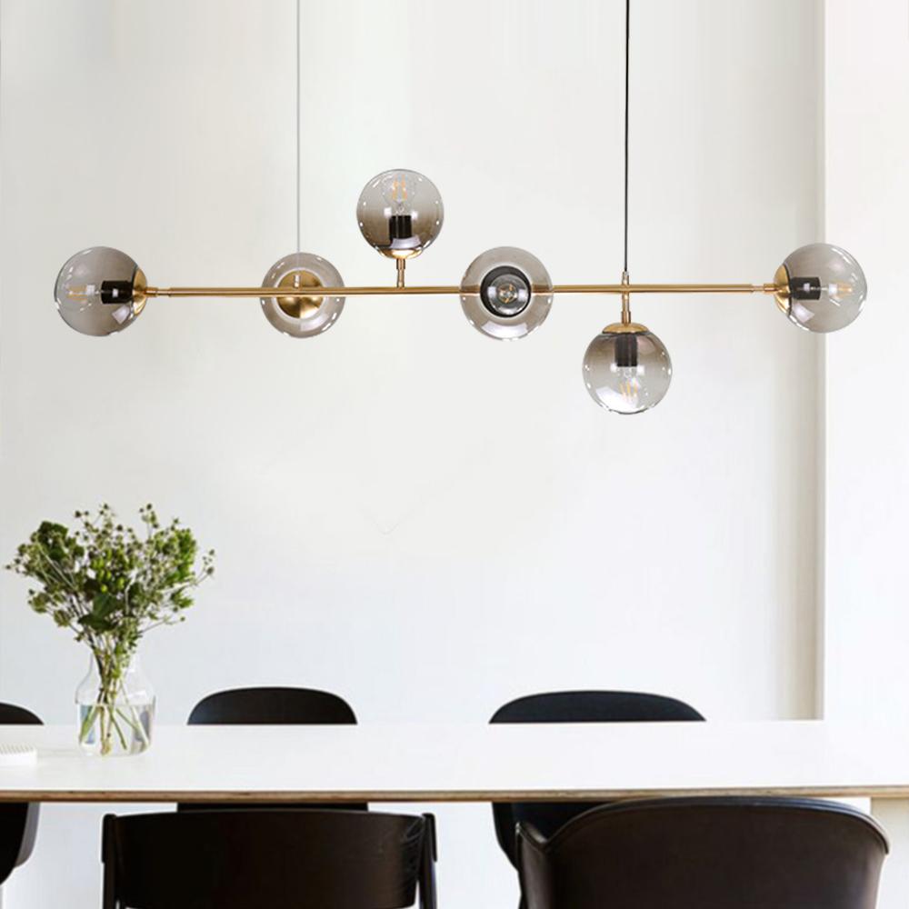 Alskad Linear Glass Chandelier