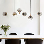 Alskad Linear Glass Chandelier