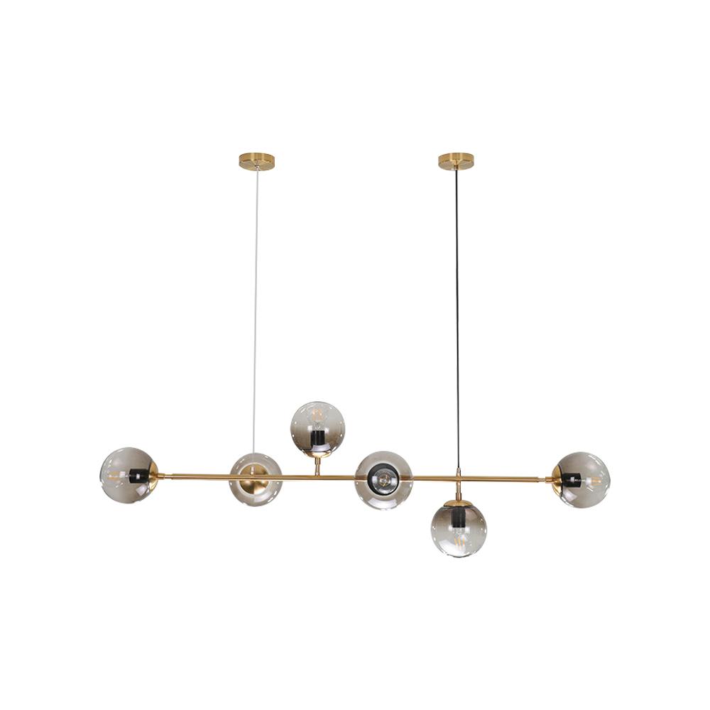 Alskad Linear Glass Chandelier