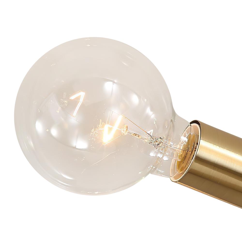 Rauouli Minimalist Metal Semi Flush Fixture Ceiling Light
