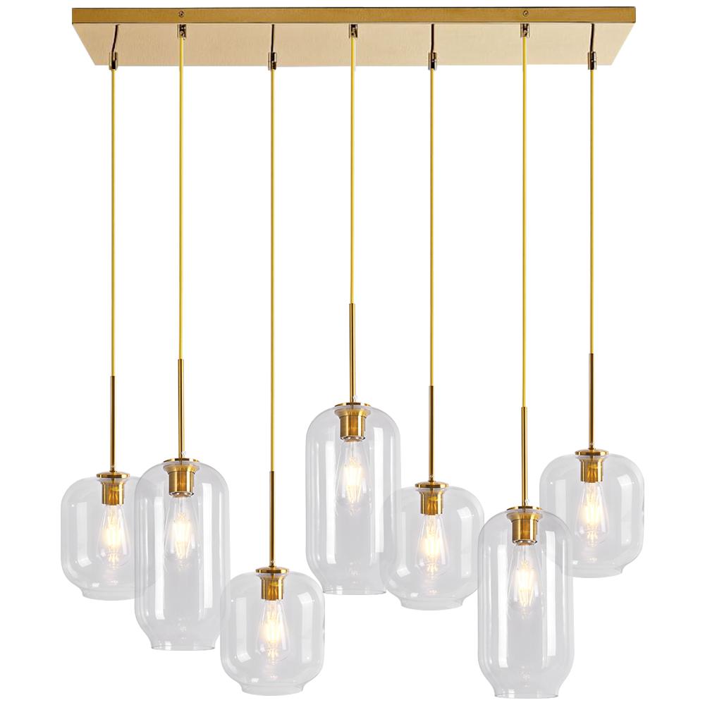 Dvalarli Minimalist Metal Pendant Chandelier