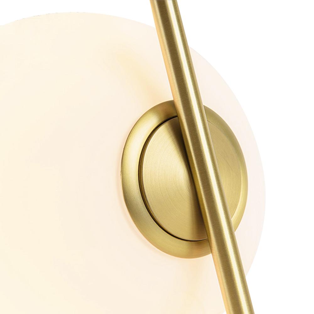 Blikuva Modern Globe Opal Glass Pendant Light