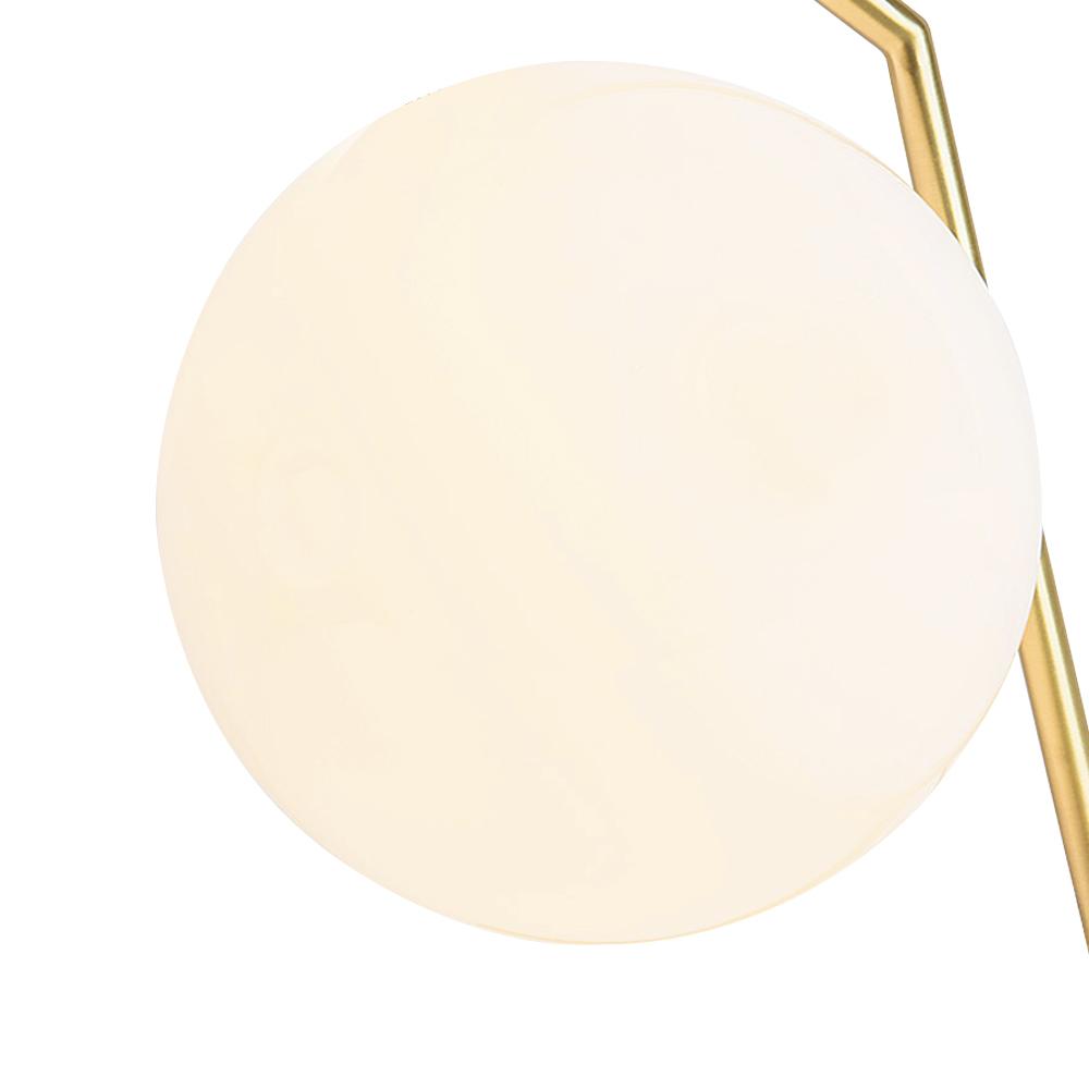 Blikuva Modern Globe Opal Glass Pendant Light