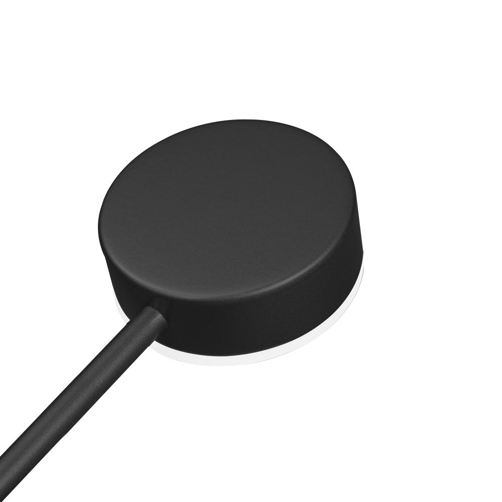 Gloruvya Contemporary Black LED Metal Wall Light
