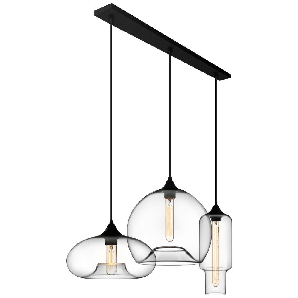 Mjolkulix Linear Glass Pendant Light