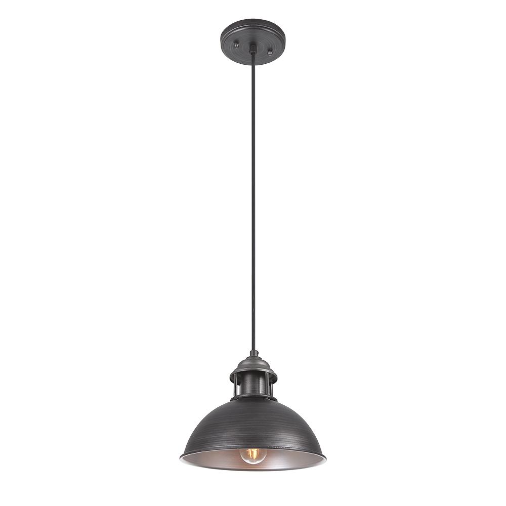 Vesino Industrial Metal Dome Pendant Light