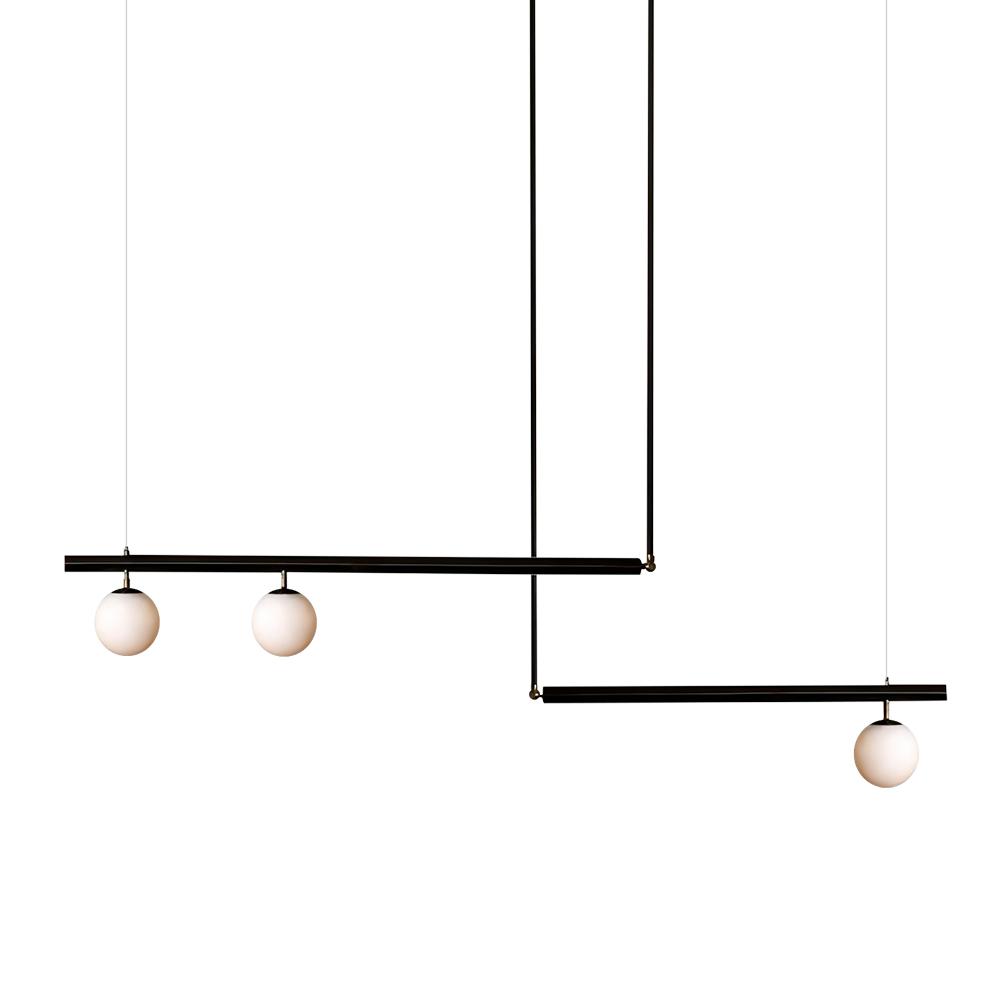 Sifjar Minimalist Linear Glass Chandelier