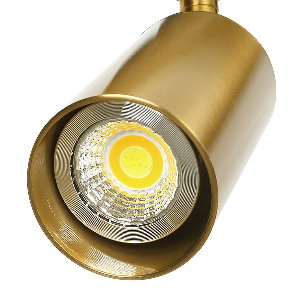 Oden Mid-century Minimalist Metal Ceiling Spotlight