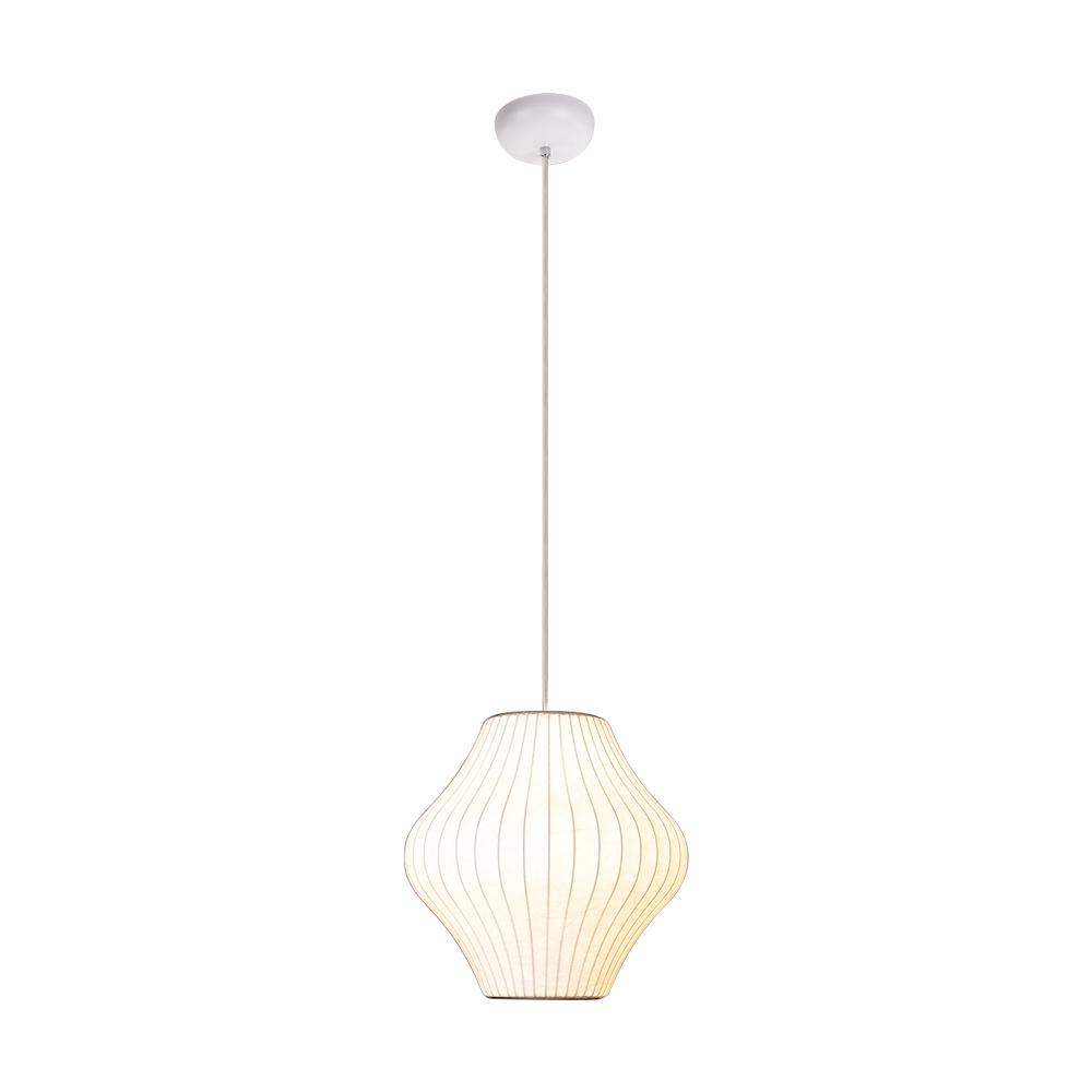 Mjolnir Single Modern Fabric Pendant Light