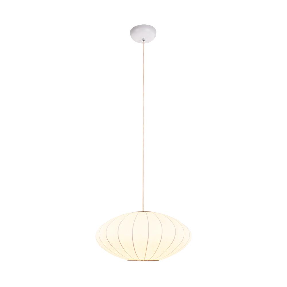 Mjolnir Single Modern Fabric Pendant Light