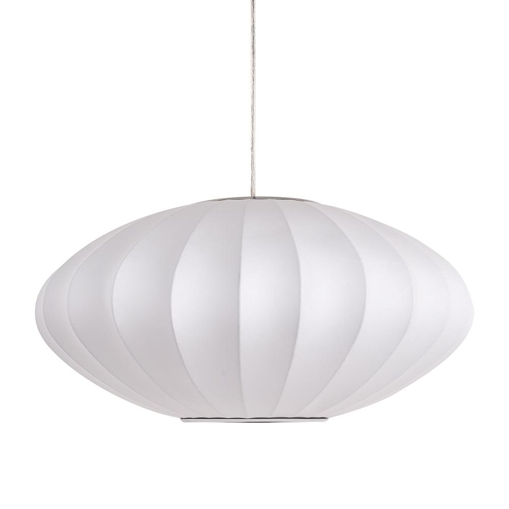Mjolnir Single Modern Fabric Pendant Light