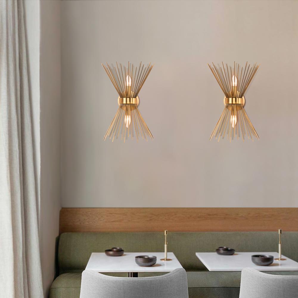 Blink Mid-century Modern Metal Wall Sconce