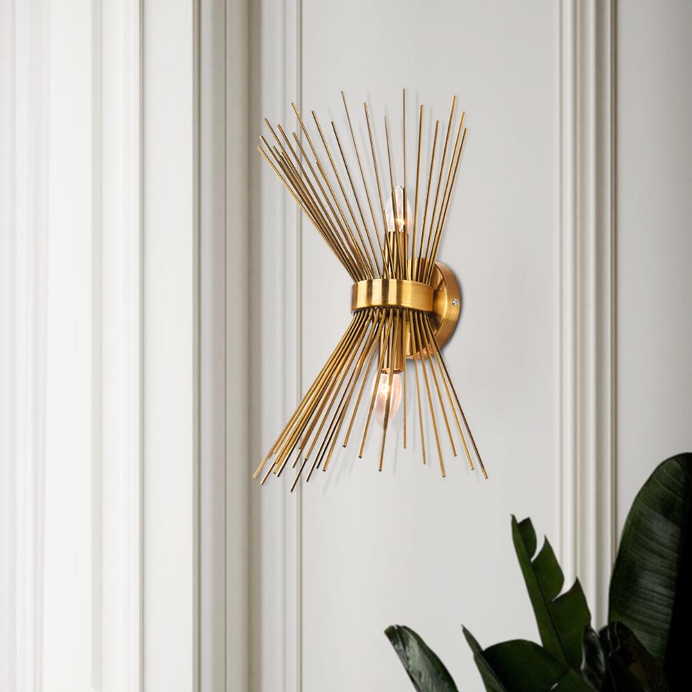 Blink Mid-century Modern Metal Wall Sconce