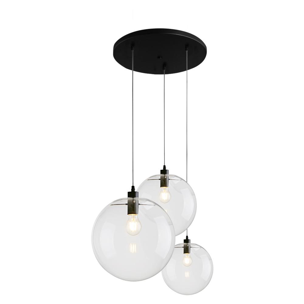 Dvalinn Minimalist Glass Pendant Light - Lamp Copper