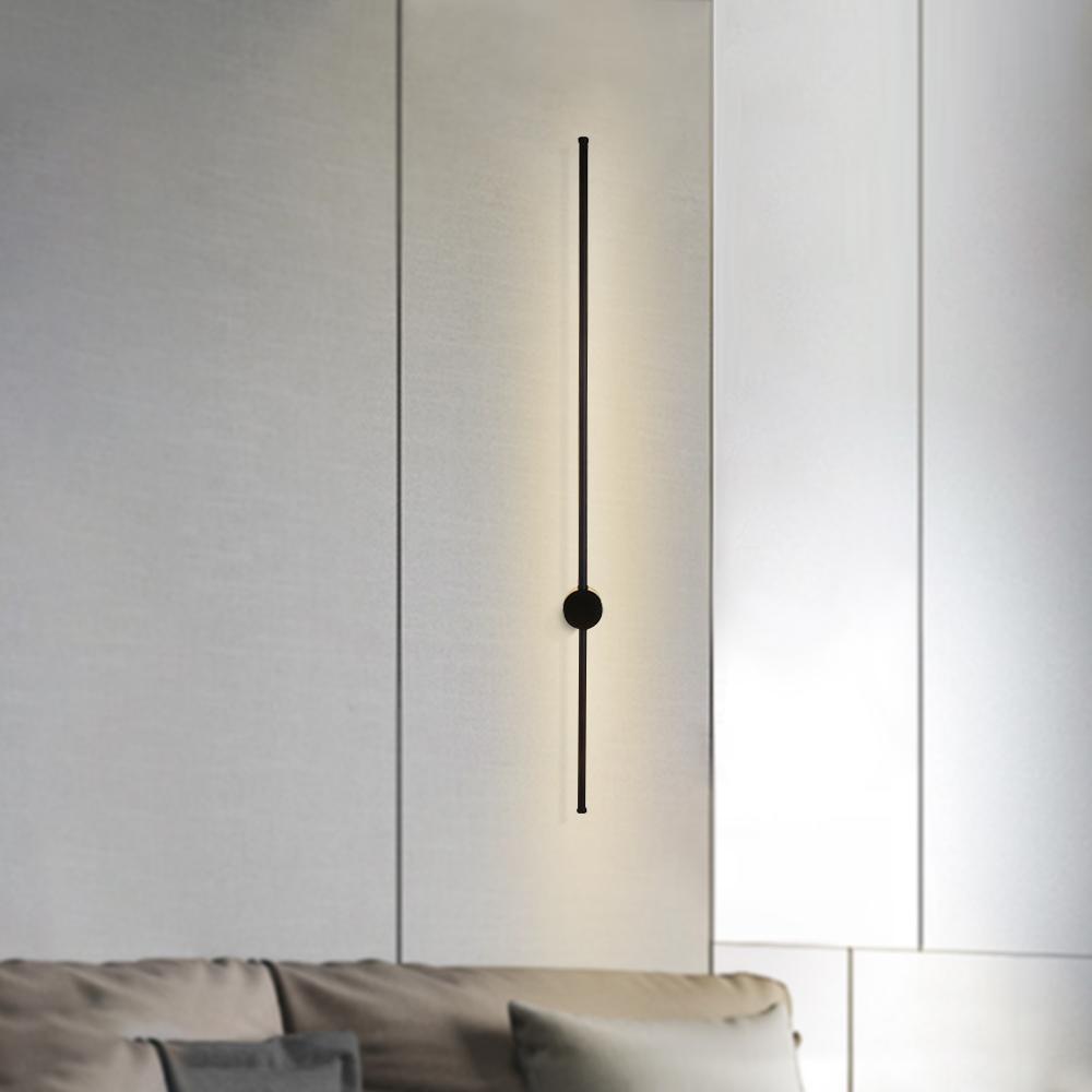 Ljos Minimalist LED Linear Metal Wall Light