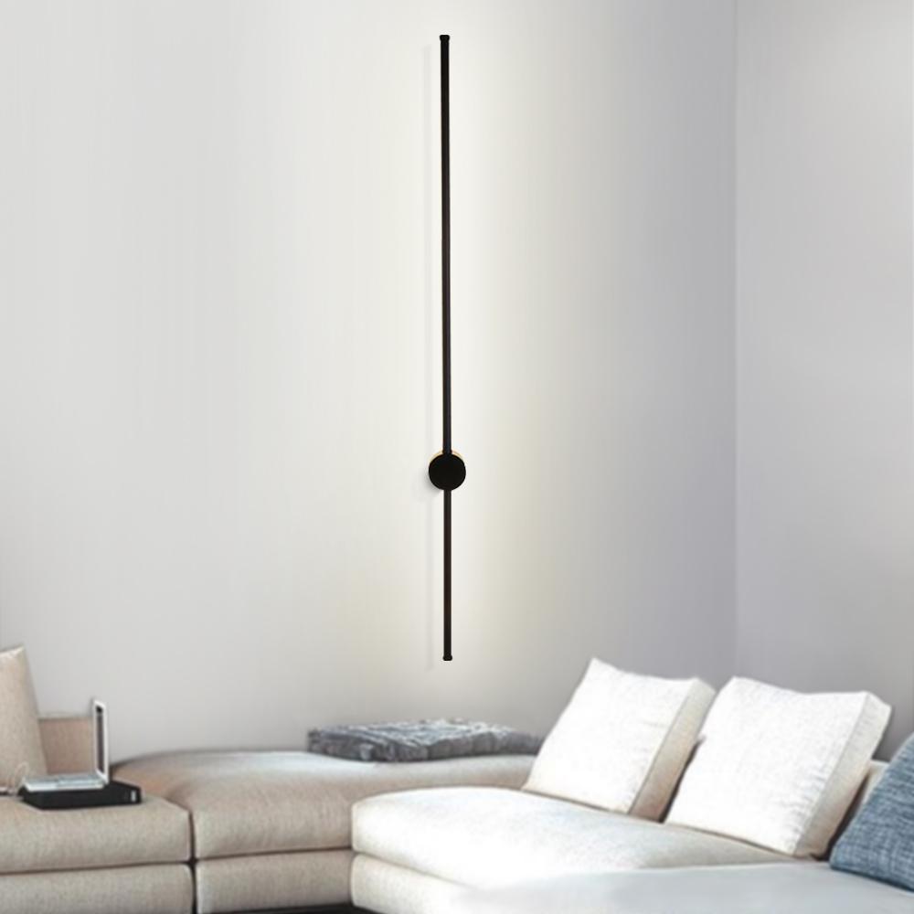 Ljos Minimalist LED Linear Metal Wall Light