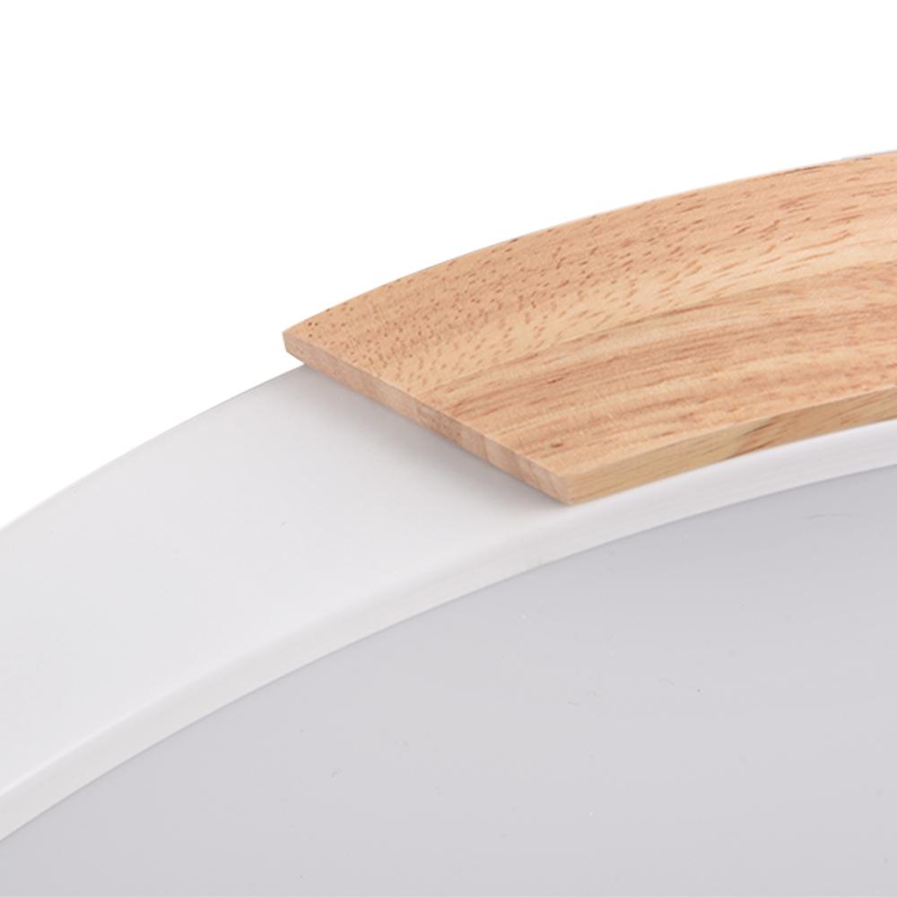 Tinduli Minimalist LED Metal Flush Mount Drum Light