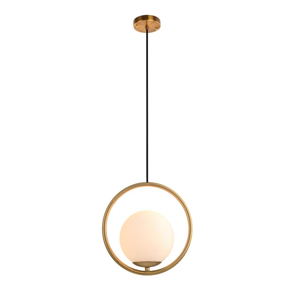 Qvistuva Modern Globe Metal Pendant Light