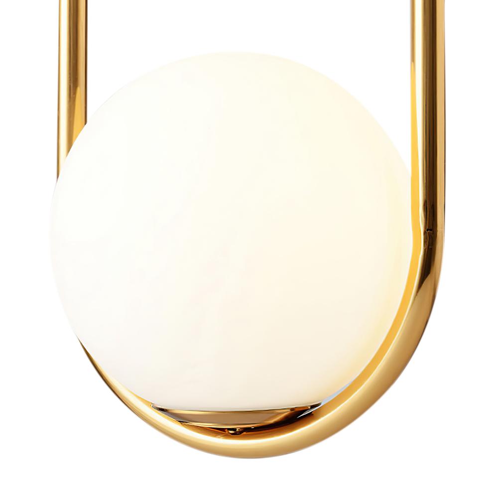 Qvistuva Modern Globe Metal Pendant Light