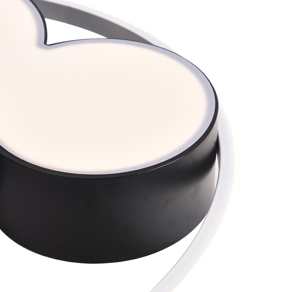 Lunira Modern Mickey Design Metal LED Flush Ceiling Light