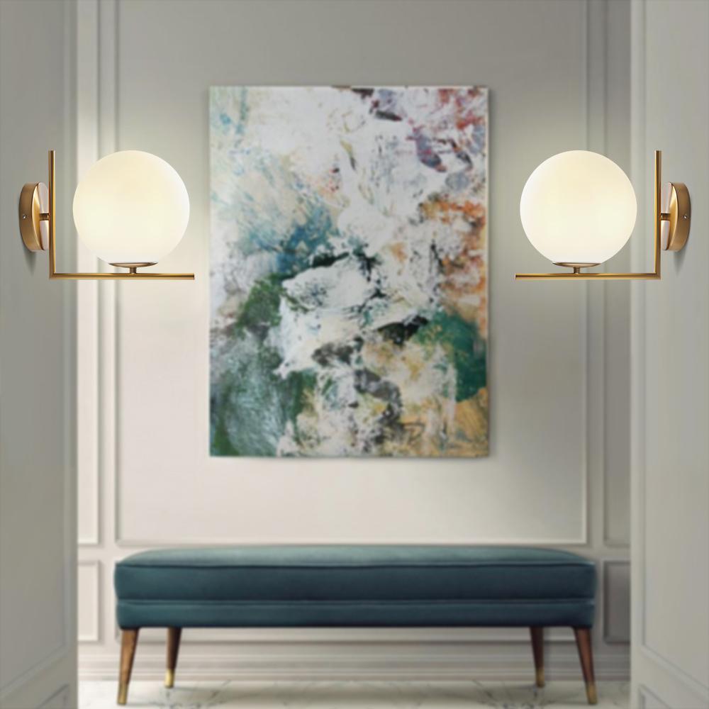 Xanthic Modern Mid-Century Metal Wall Sconce