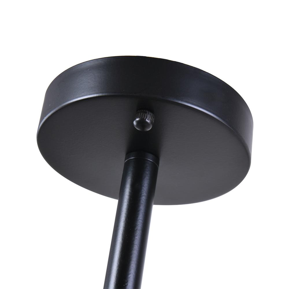 Xyla Modern Mid-Century Sputnik Metal Semi Flush Light