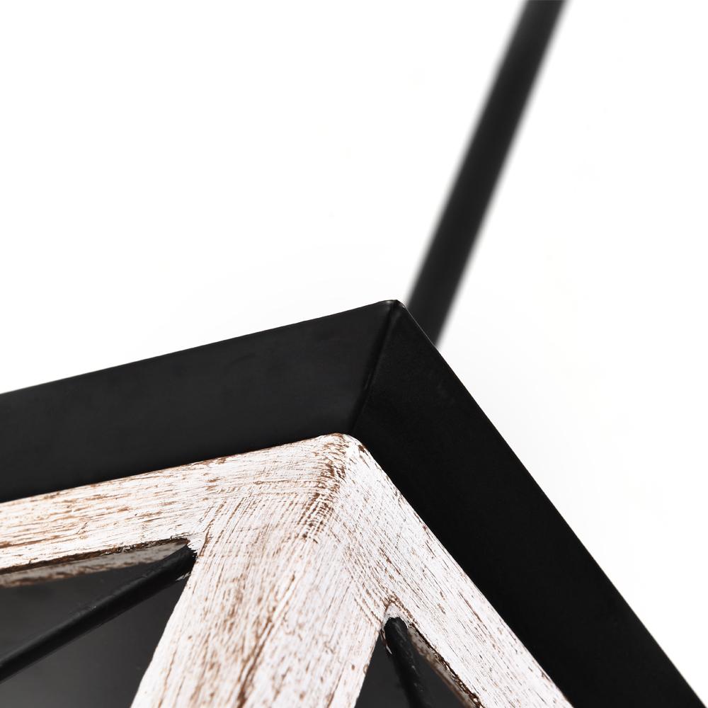 Eolius Modern Rustic Lantern Metal Chandelier