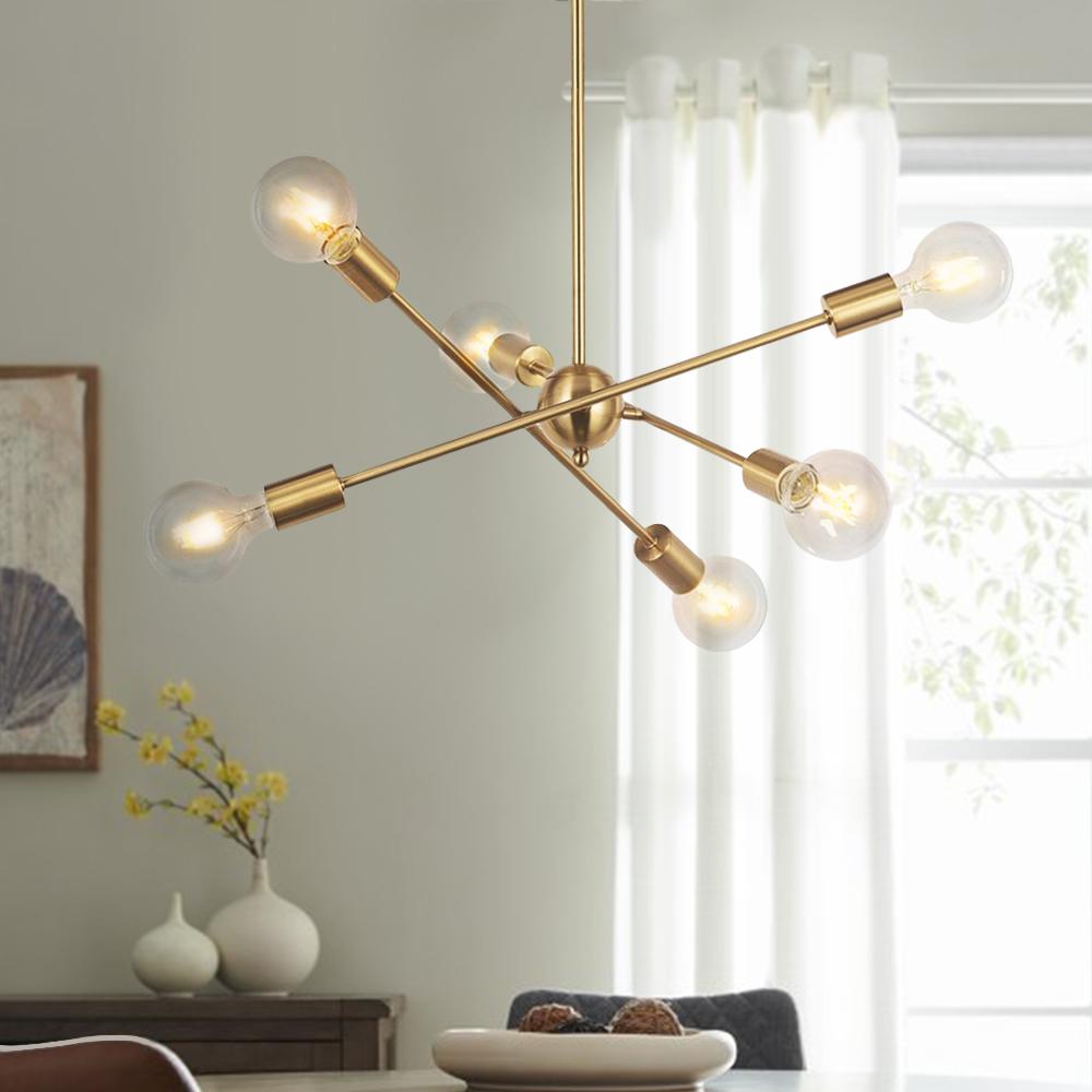 Varde Modern Sputnik Metal Chandelier