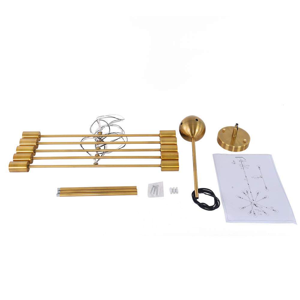 Varde Modern Sputnik Metal Chandelier