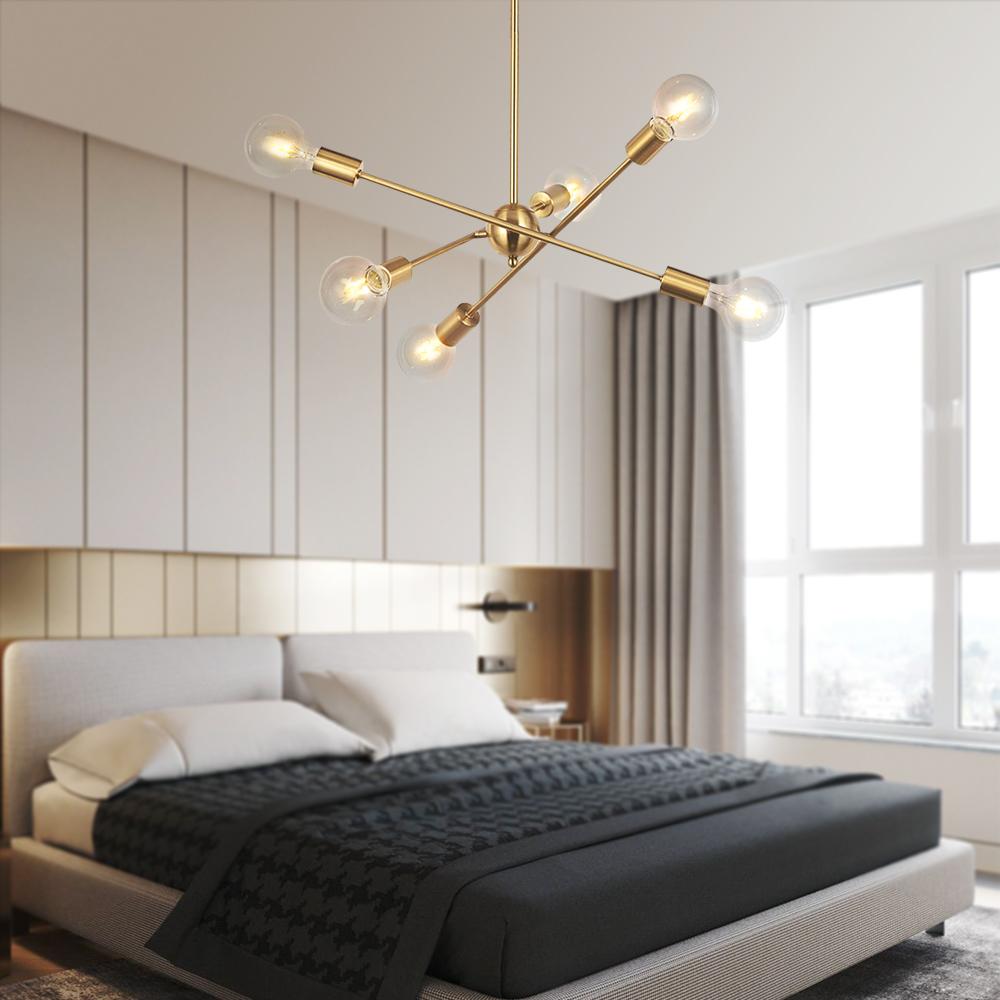 Varde Modern Sputnik Metal Chandelier