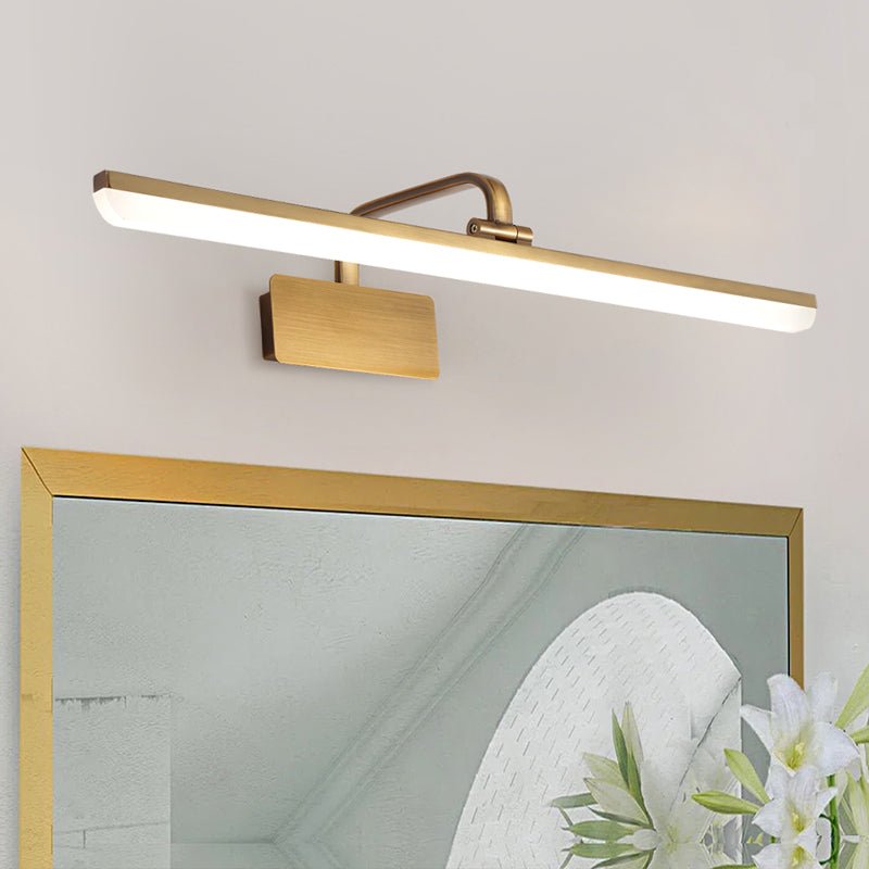 Oravel Linear Metal Acrylic LED Vanity Light