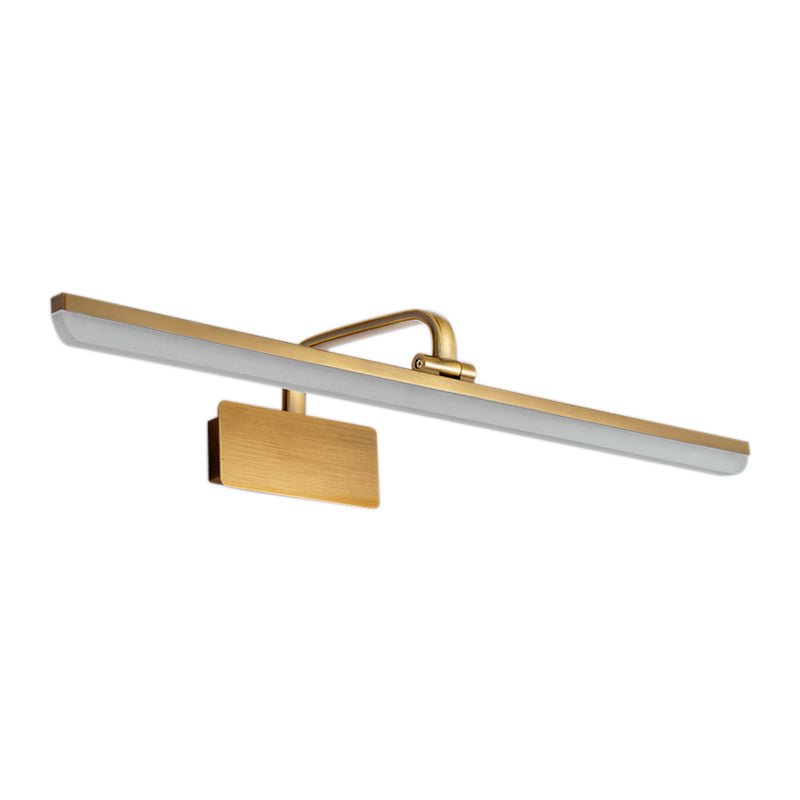 Oravel Linear Metal Acrylic LED Vanity Light