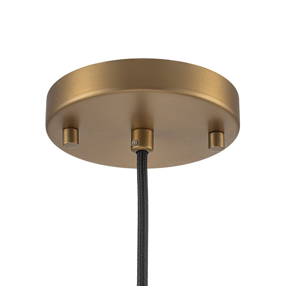 Kvennunix Corded Seeded Globe Glass Pendant Light