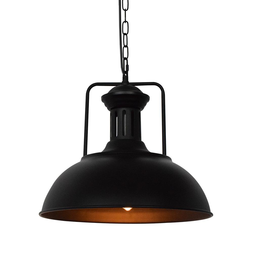 Ulven Industrial Metal Dome Pendant Light