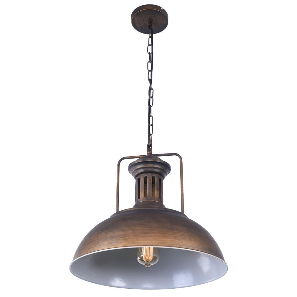 Ulven Industrial Metal Dome Pendant Light