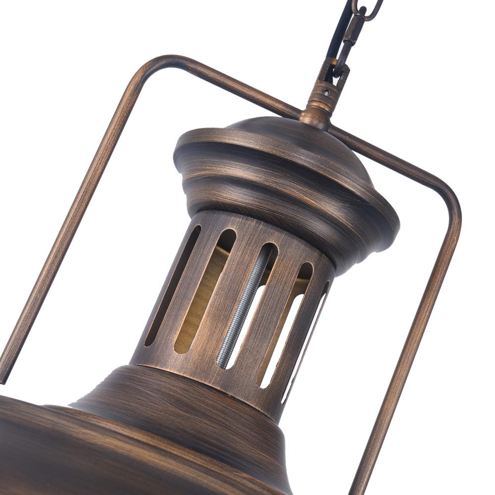 Ulven Industrial Metal Dome Pendant Light