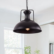 Ulven Industrial Metal Dome Pendant Light