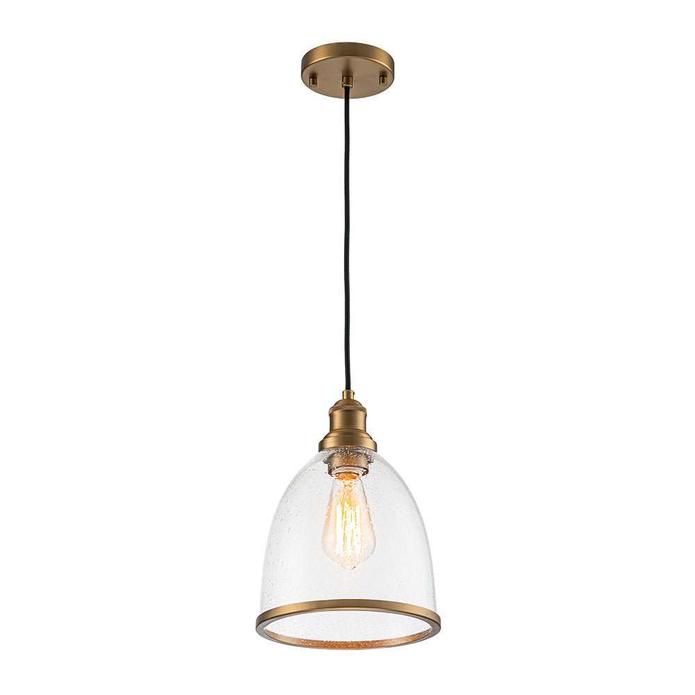 Xylia Modern Glass Dome Pendant Light