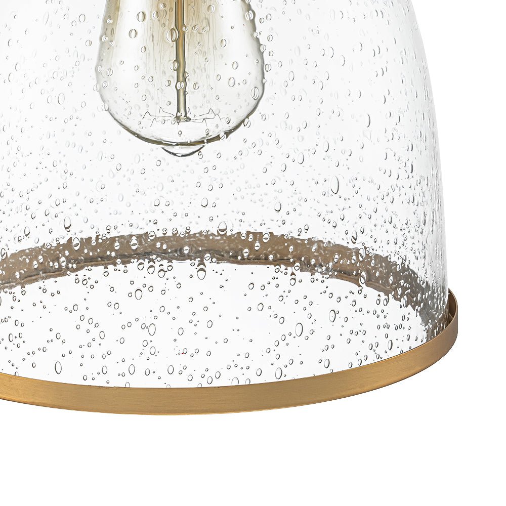 Xylia Modern Glass Dome Pendant Light