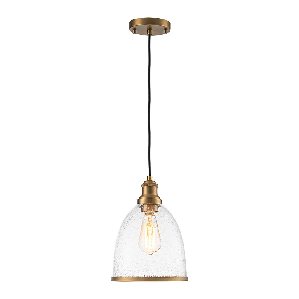 Xylia Modern Glass Dome Pendant Light