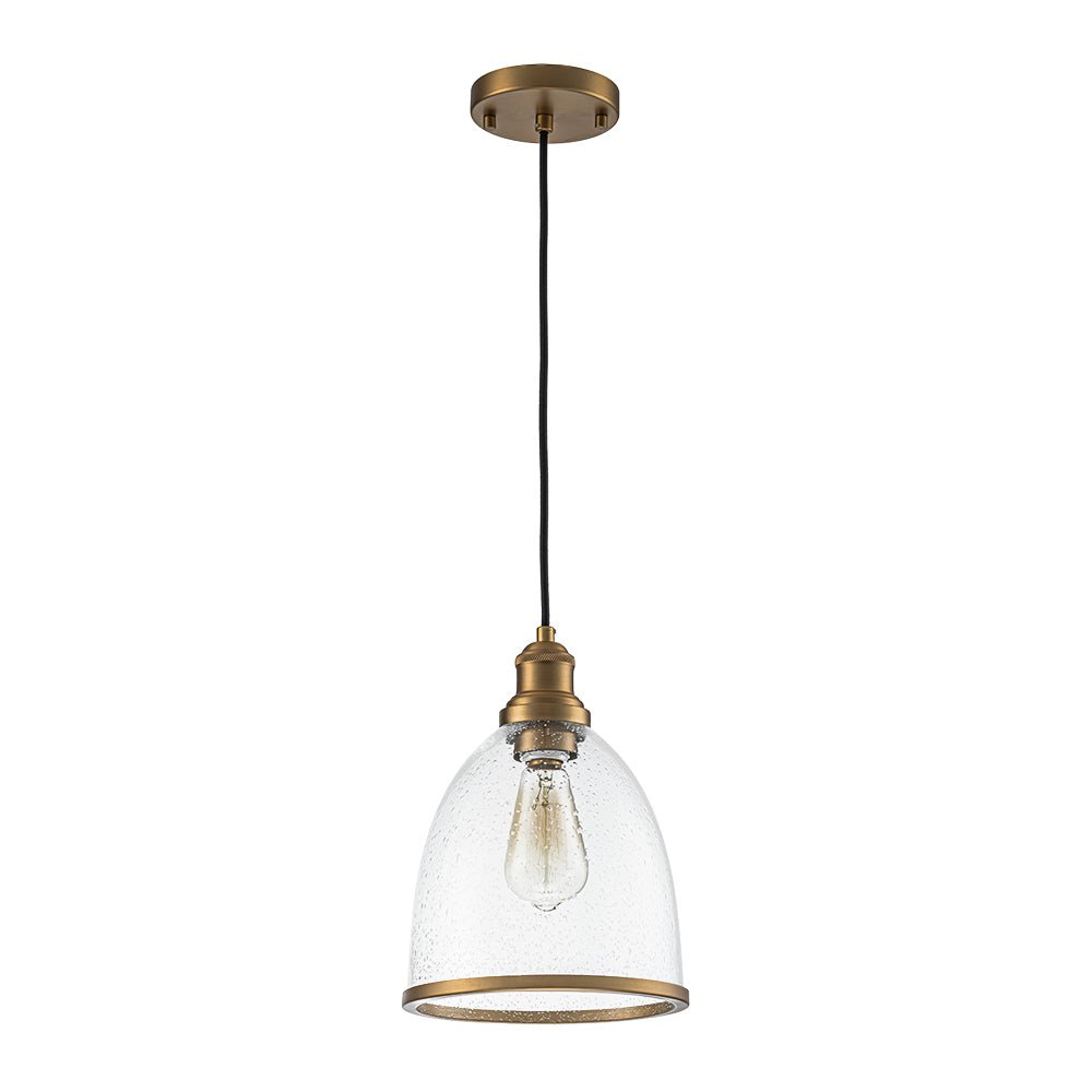 Xylia Modern Glass Dome Pendant Light
