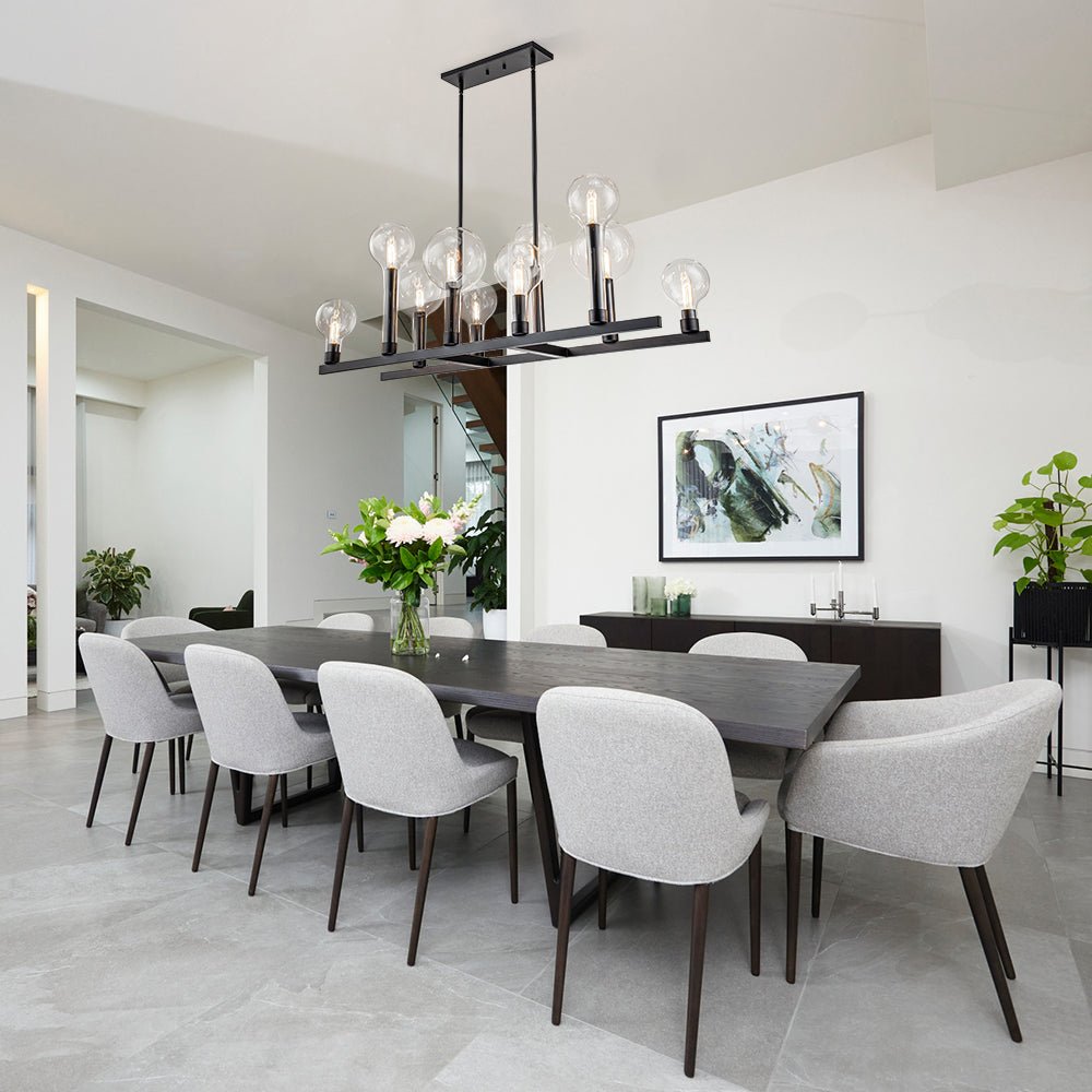 Ulfhild Clear Linear Glass Chandelier