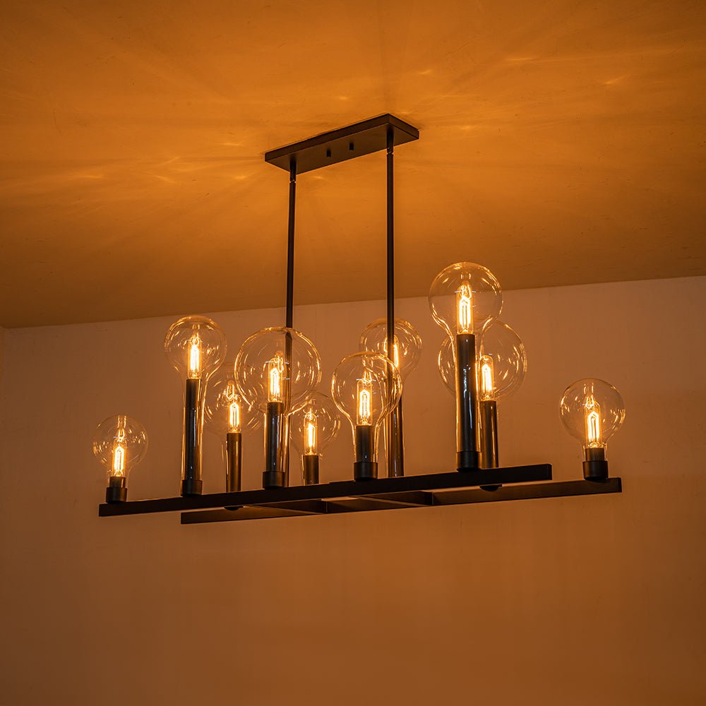 Ulfhild Clear Linear Glass Chandelier